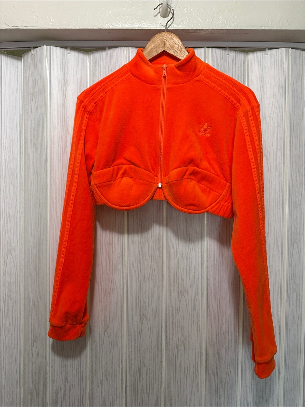Adidas Originals Jeremy Scott Track Top In Orange Sz. XL (h50966) EUC